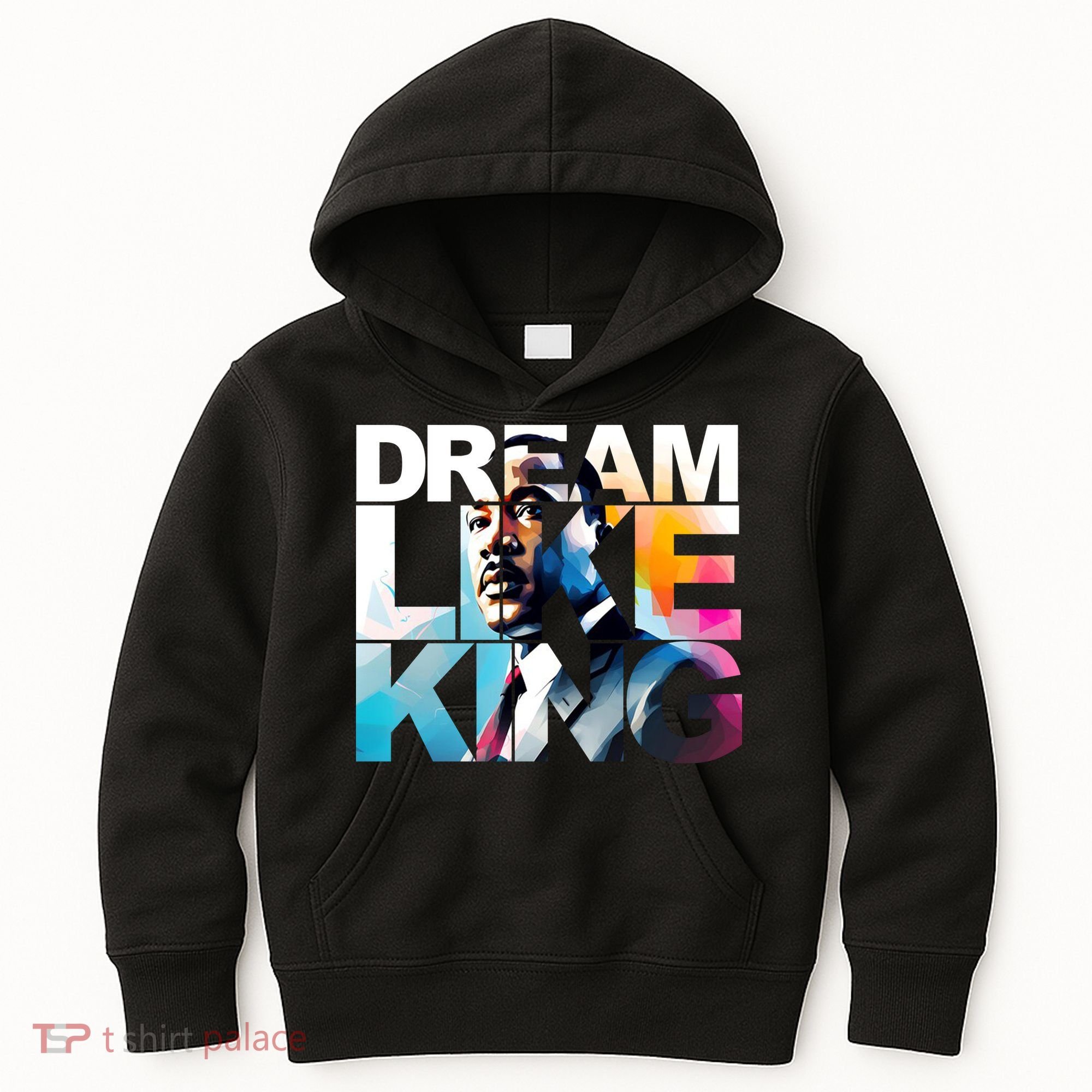 Dream Like King Martin Luther King Day Black History Kids Hoodie