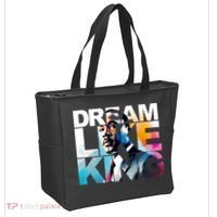 Dream Like King Martin Luther King Day Black History Tote Bag thumb 2
