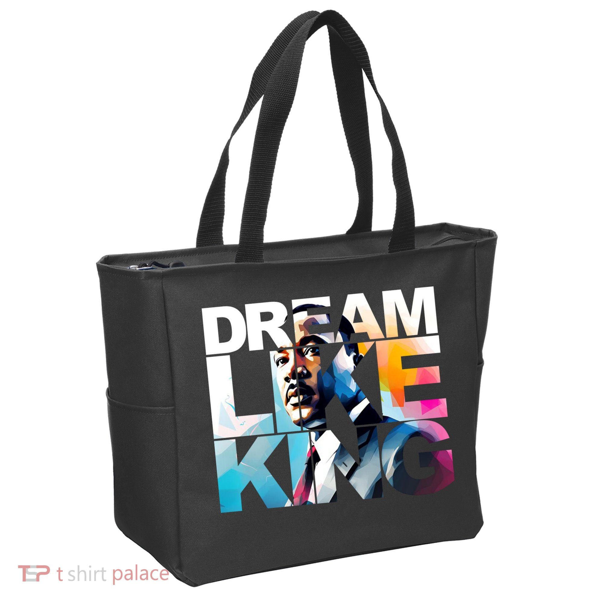 Dream Like King Martin Luther King Day Black History Tote Bag