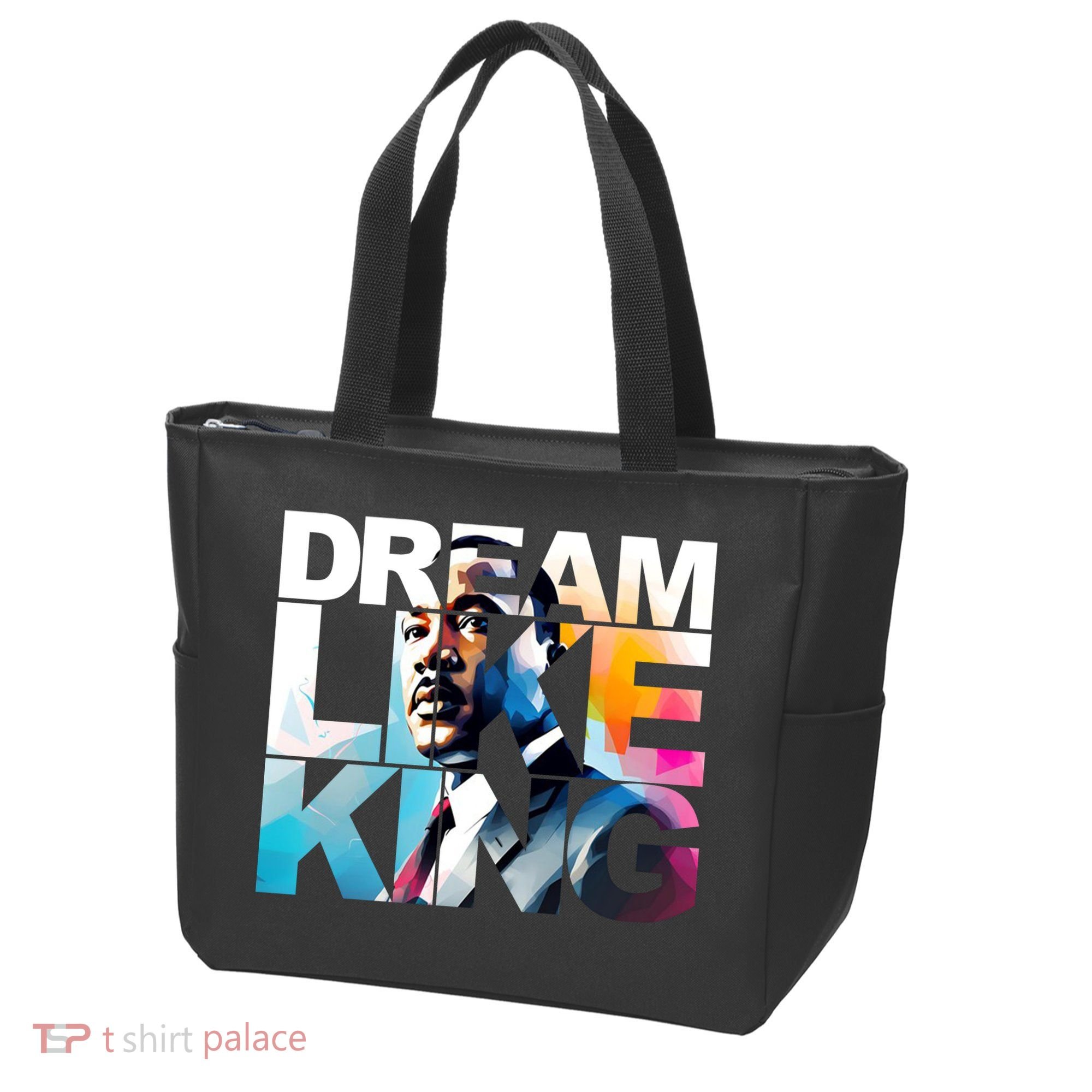 Dream Like King Martin Luther King Day Black History Tote Bag