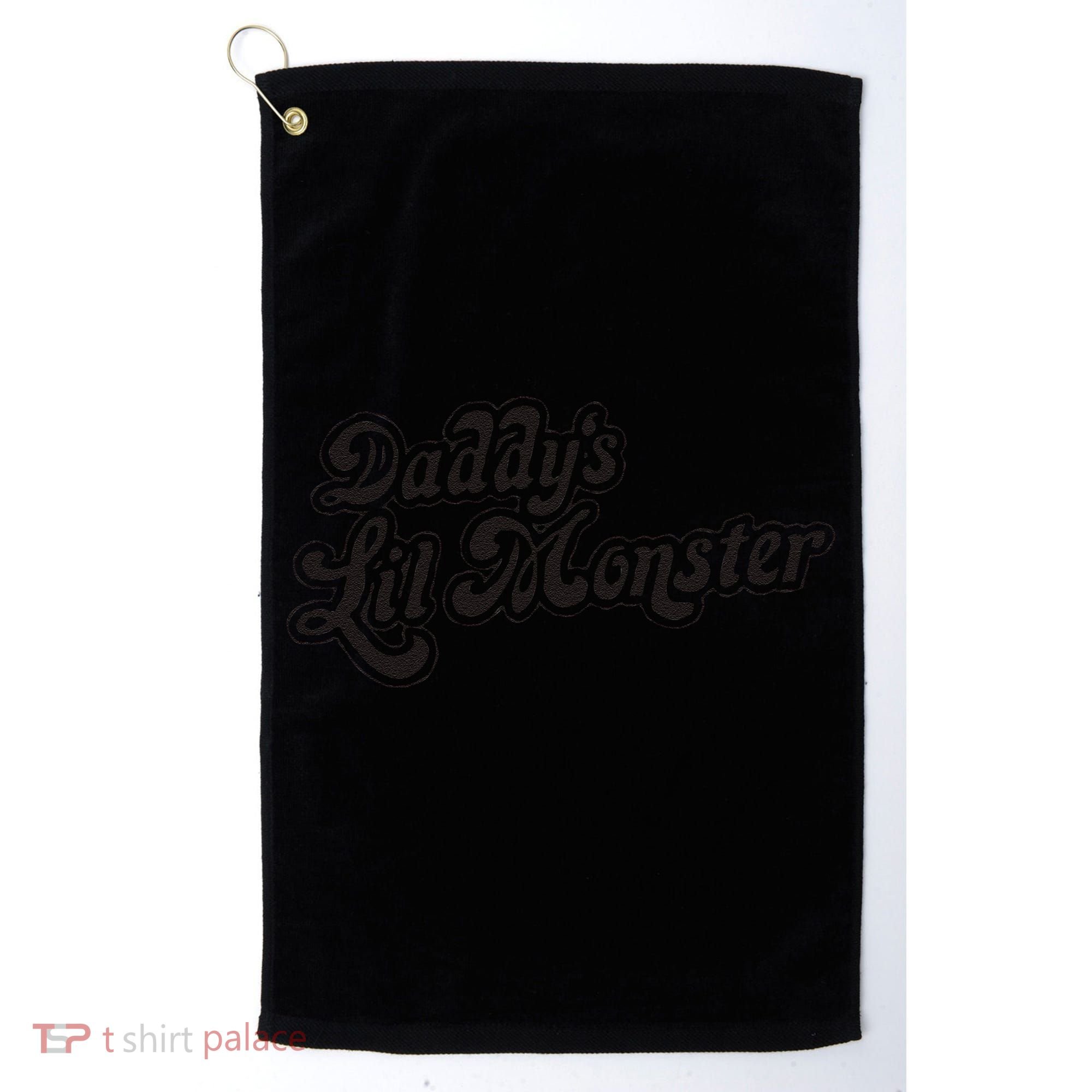 Daddys Lil Little Monster Golf Towel