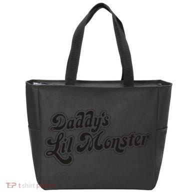 Daddys Lil Little Monster Tote Bag