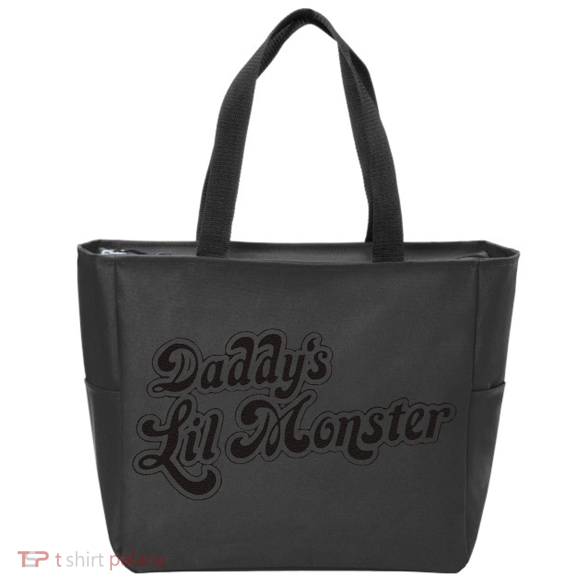 Daddys Lil Little Monster Tote Bag