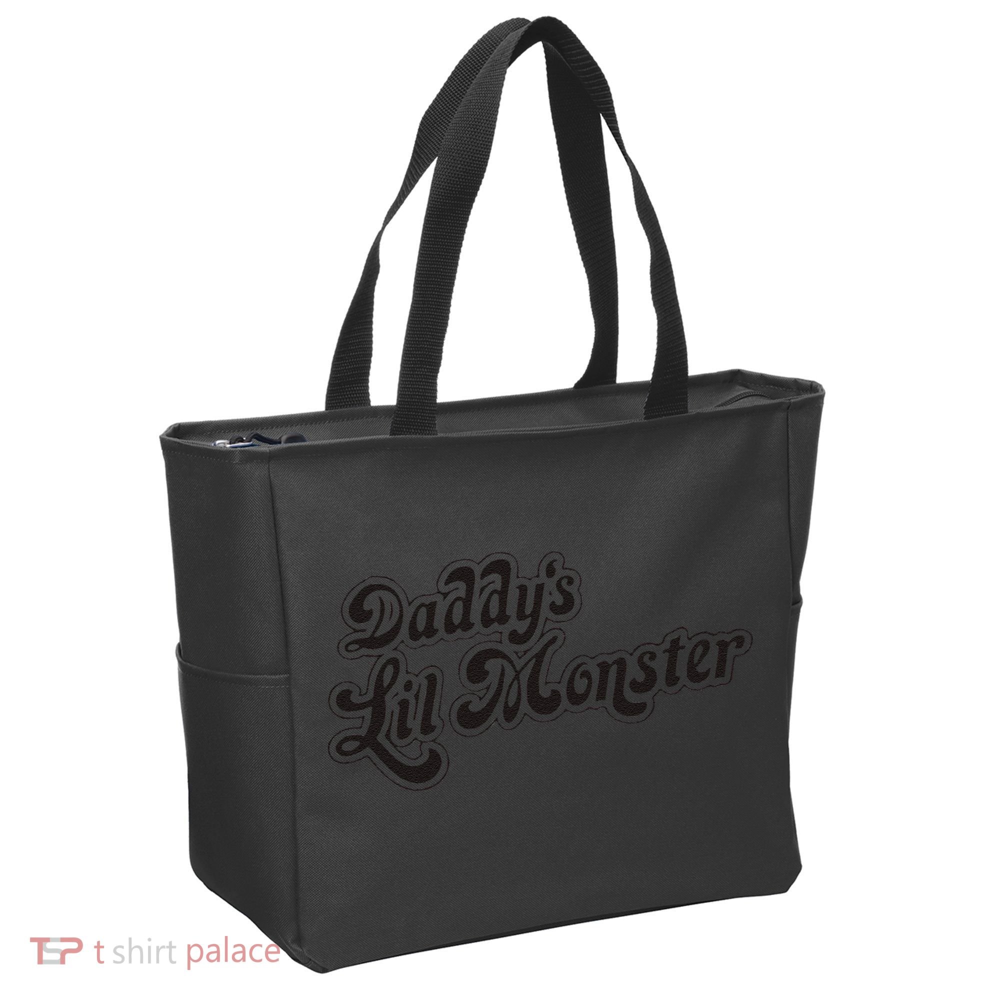 Daddys Lil Little Monster Tote Bag