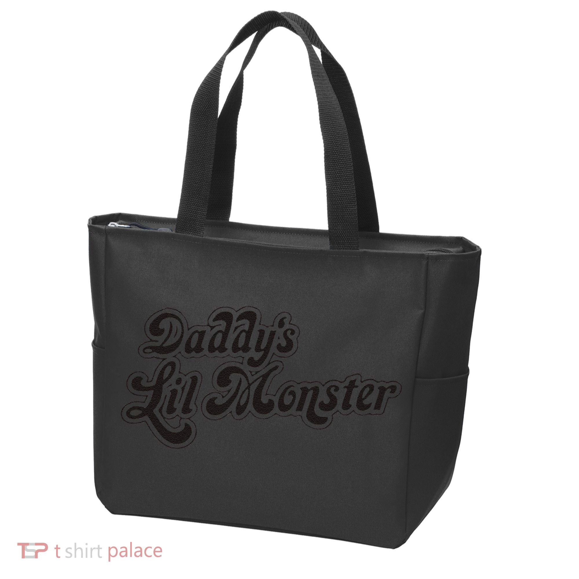 Daddys Lil Little Monster Tote Bag