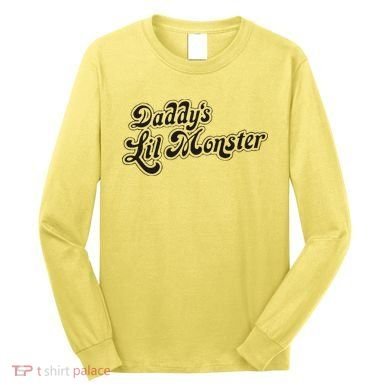 Daddys Lil Little Monster Long Sleeve Shirt