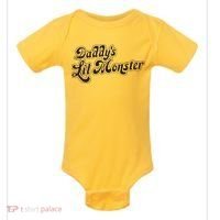 Daddys Lil Little Monster Baby Bodysuit thumb 0