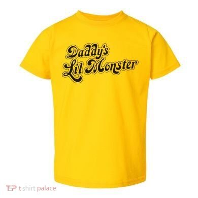 Daddys Lil Little Monster Toddler T-Shirt
