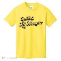 Daddys Lil Little Monster Kids T-Shirt thumb 0