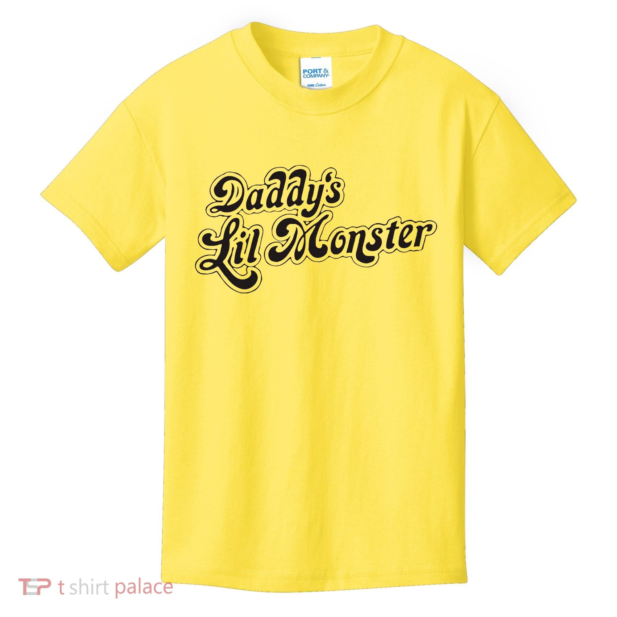 Daddys Lil Little Monster Kids T-Shirt