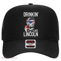 Drinkin Like Lincoln Patriot Abraham Lincoln Beer Drinking Hat thumb 0