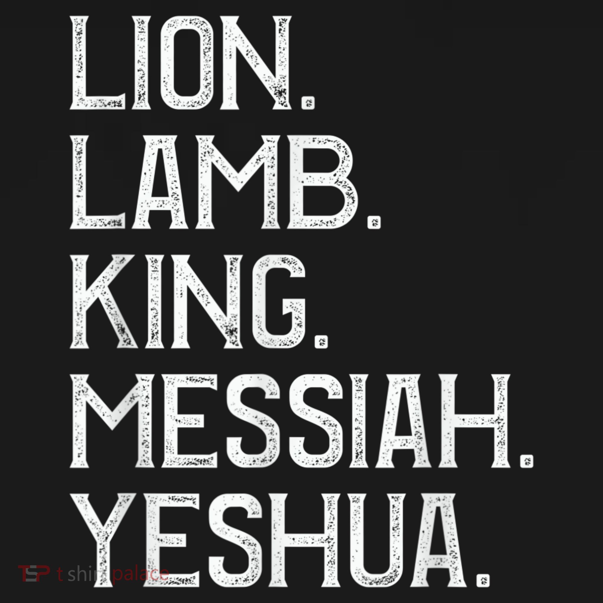 Distressed Lion Lamb King Messiah Yeshua Christian Bible Women's Tank Top
