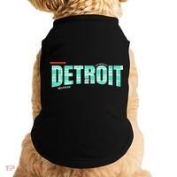 Detroit Latitude Longitude Doggie Tank thumb 0