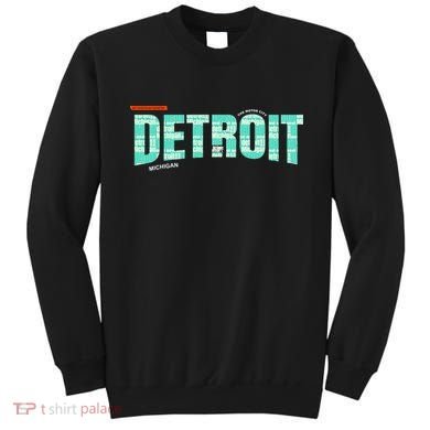 Detroit Latitude Longitude Sweatshirt