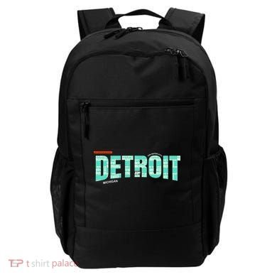 Detroit Latitude Longitude Backpack