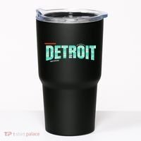 Detroit Latitude Longitude Tumbler thumb 0
