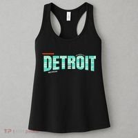 Detroit Latitude Longitude Women's Tank Top thumb 3
