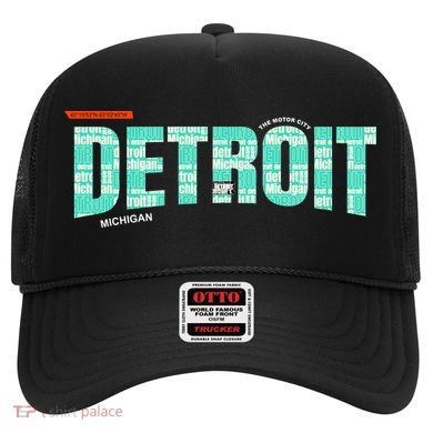 Detroit Latitude Longitude Hat