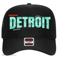 Detroit Latitude Longitude Hat thumb 0