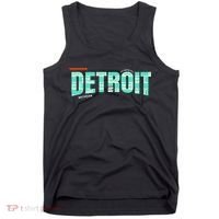 Detroit Latitude Longitude Tank Top thumb 0