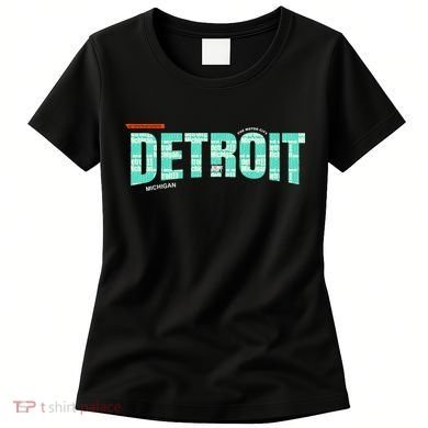 Detroit Latitude Longitude Women's T-Shirt
