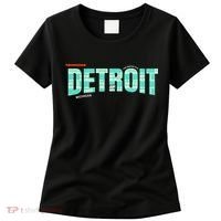 Detroit Latitude Longitude Women's T-Shirt thumb 0