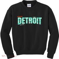 Detroit Latitude Longitude Kids Sweatshirt thumb 0