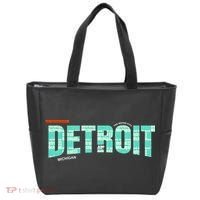 Detroit Latitude Longitude Tote Bag thumb 0