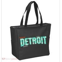 Detroit Latitude Longitude Tote Bag thumb 2