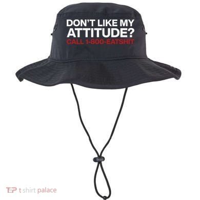 Dont Like My Attitude Call 1 800 Eatshit Bucket Hat