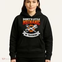Daddy's Little Mechanic In Training Automotive Technician Cool Gift Hoodie thumb 5