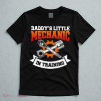 Daddy's Little Mechanic In Training Automotive Technician Cool Gift T-Shirt thumb 5