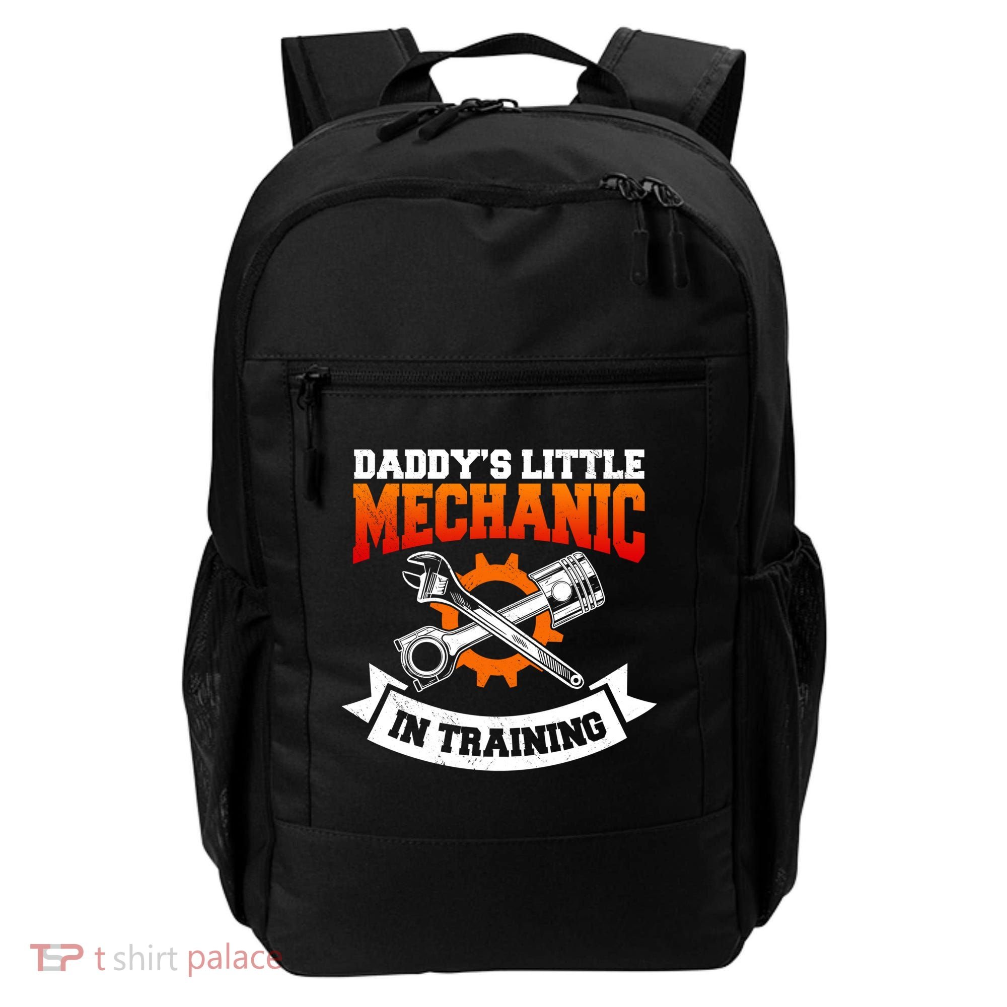 Daddy's Little Mechanic In Training Automotive Technician Cool Gift Backpack