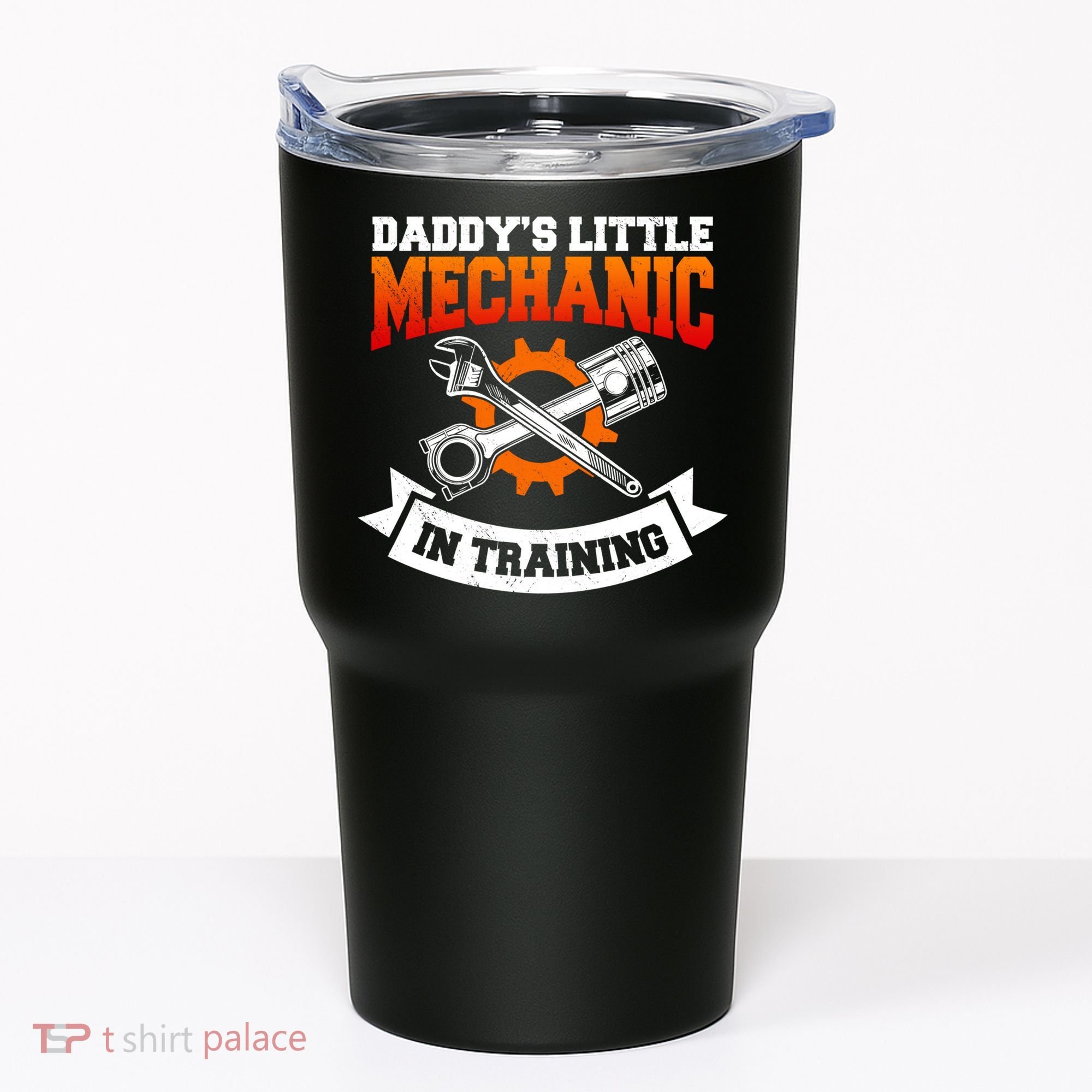 Daddy's Little Mechanic In Training Automotive Technician Cool Gift Tumbler
