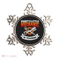 Daddy's Little Mechanic In Training Automotive Technician Cool Gift Ornament thumb 0