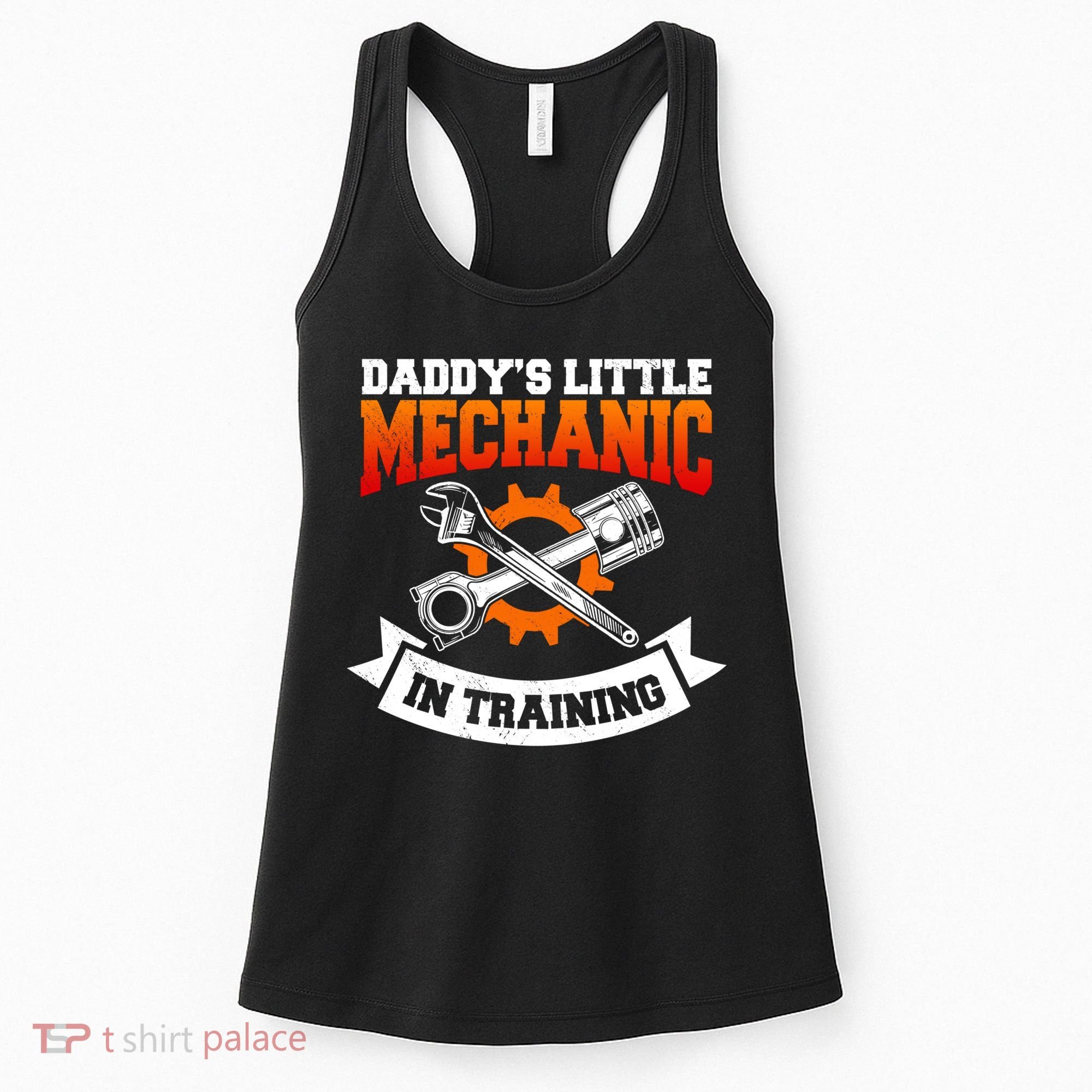 Daddy's Little Mechanic In Training Automotive Technician Cool Gift Women's Tank Top