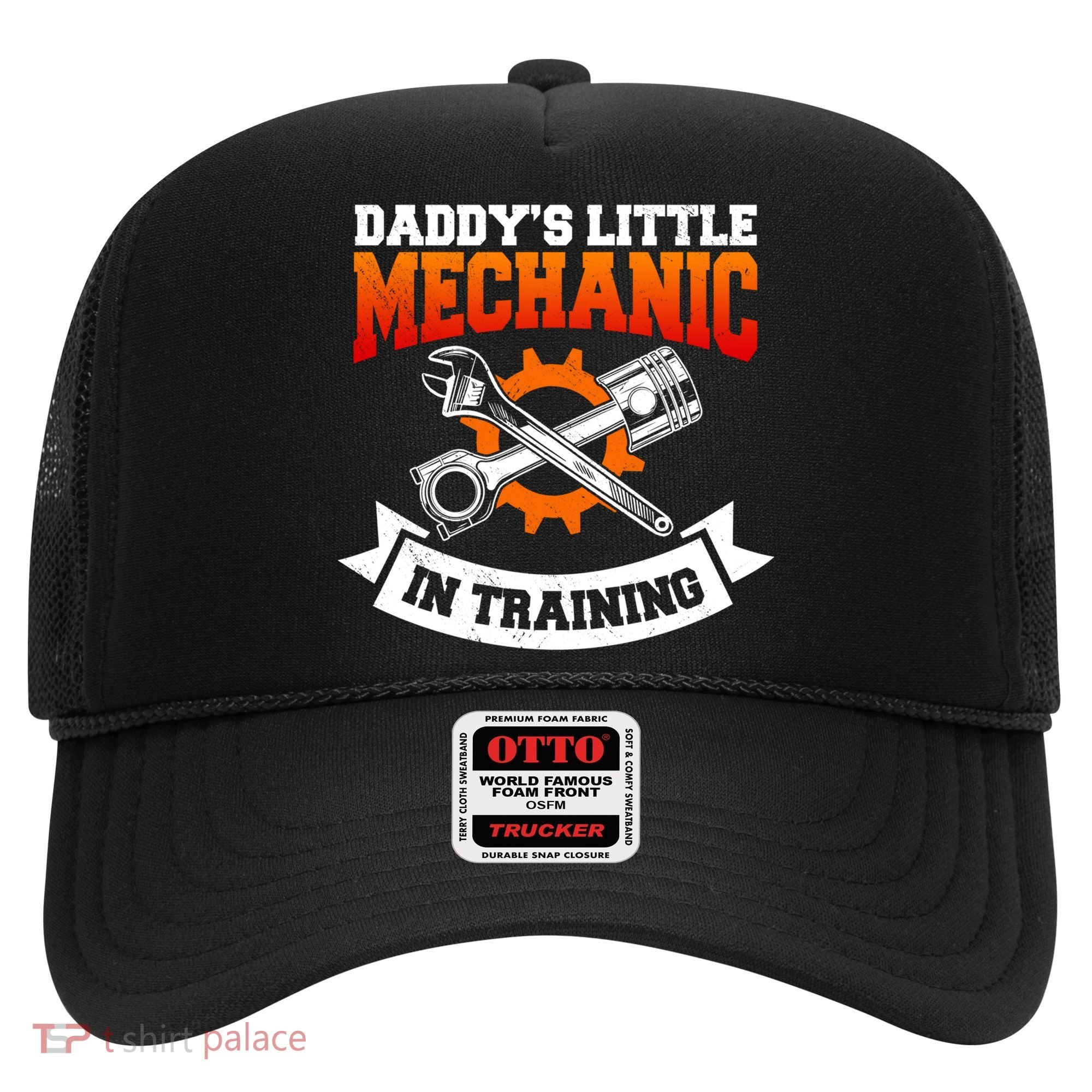 Daddy's Little Mechanic In Training Automotive Technician Cool Gift Hat