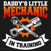 Daddy's Little Mechanic In Training Automotive Technician Cool Gift Visor thumb 3