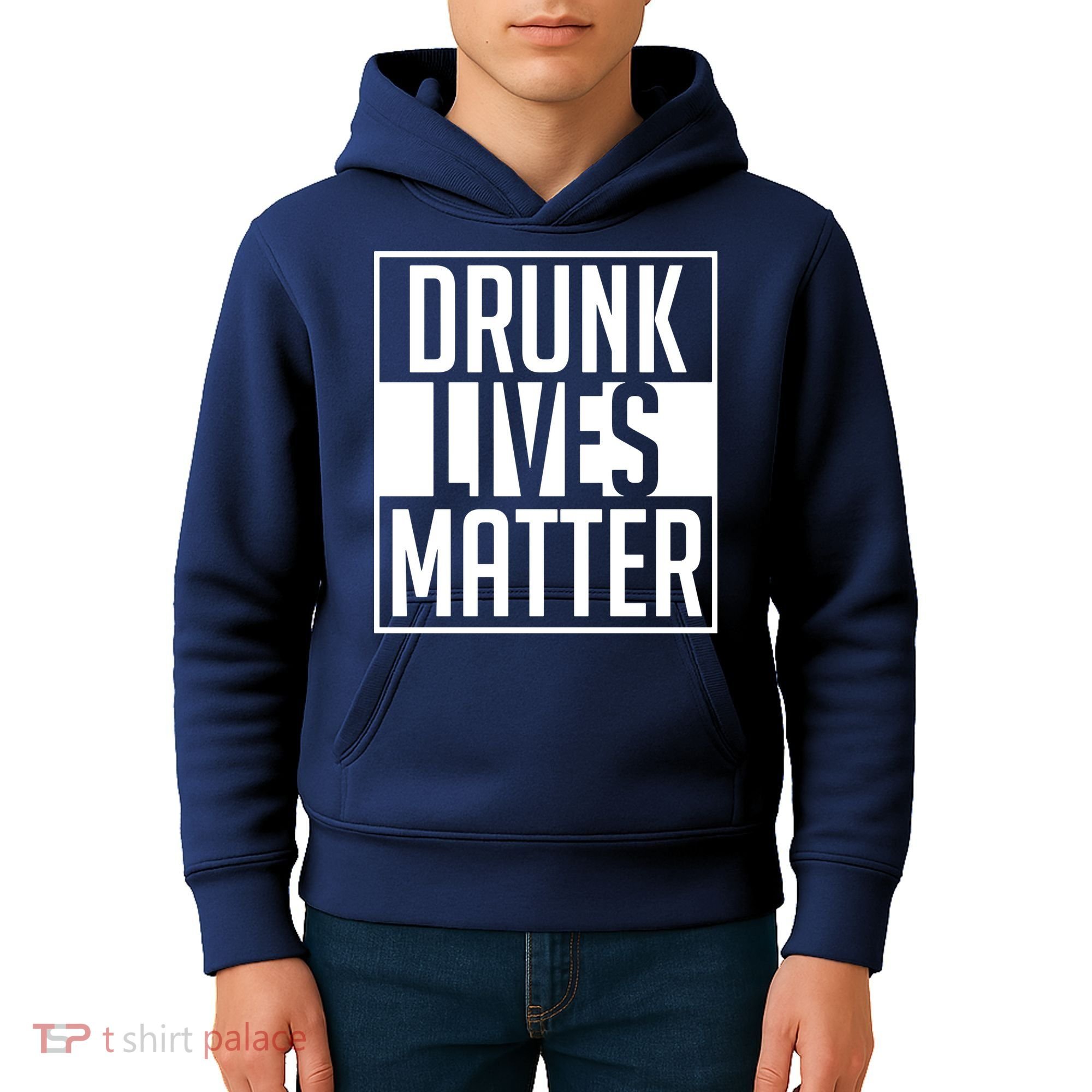 Drunk Lives Matter Kids Hoodie