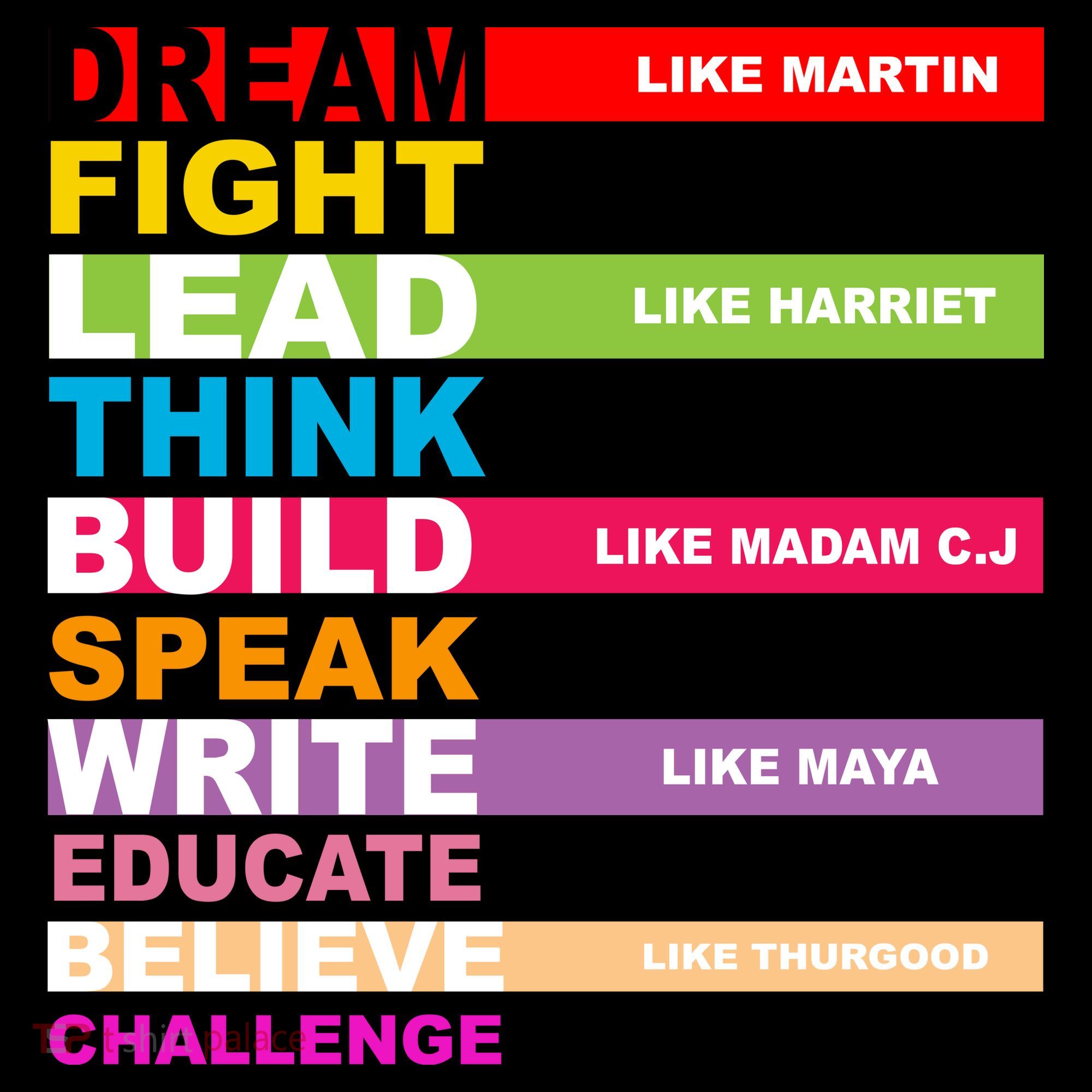 Dream Like Martin Fight Like Malcom Black History Month Coffee Mug