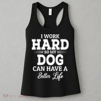 Dog Lovers Motivational Quote Women's Tank Top thumb 3
