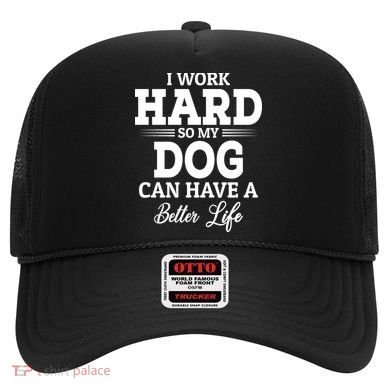 Dog Lovers Motivational Quote Hat