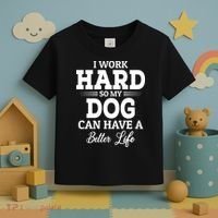 Dog Lovers Motivational Quote Toddler T-Shirt thumb 3