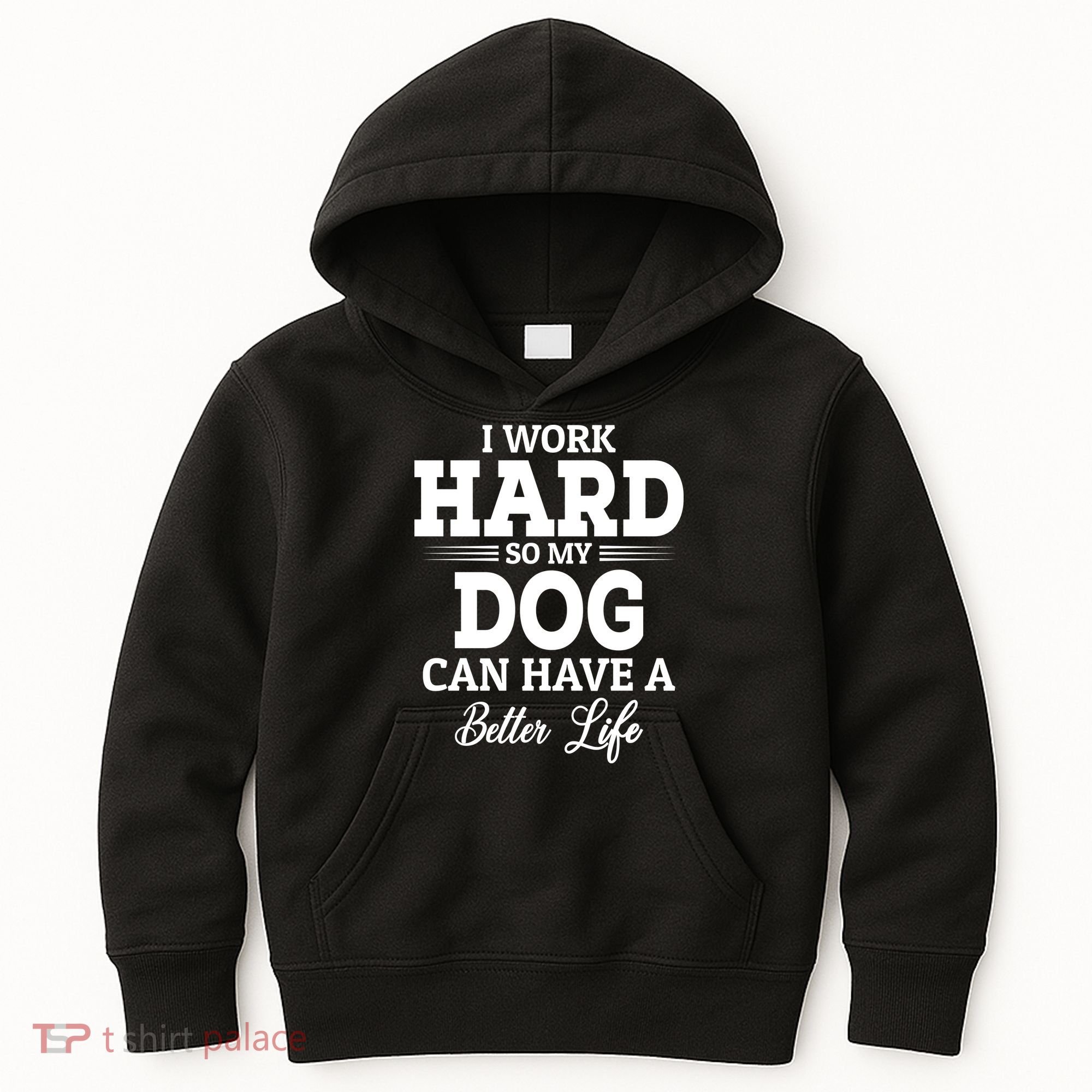 Dog Lovers Motivational Quote Kids Hoodie