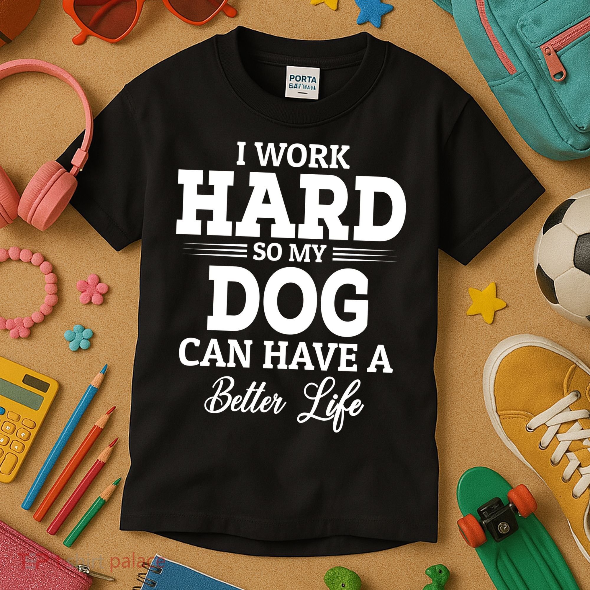 Dog Lovers Motivational Quote Kids T-Shirt