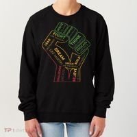 Dream Like Martin Lead Like Harriet Black History Pride Women's Sweatshirt thumb 0