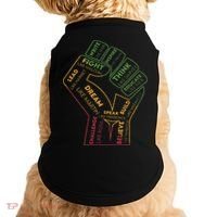 Dream Like Martin Lead Like Harriet Black History Pride Doggie Tank thumb 0