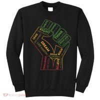 Dream Like Martin Lead Like Harriet Black History Pride Sweatshirt thumb 0