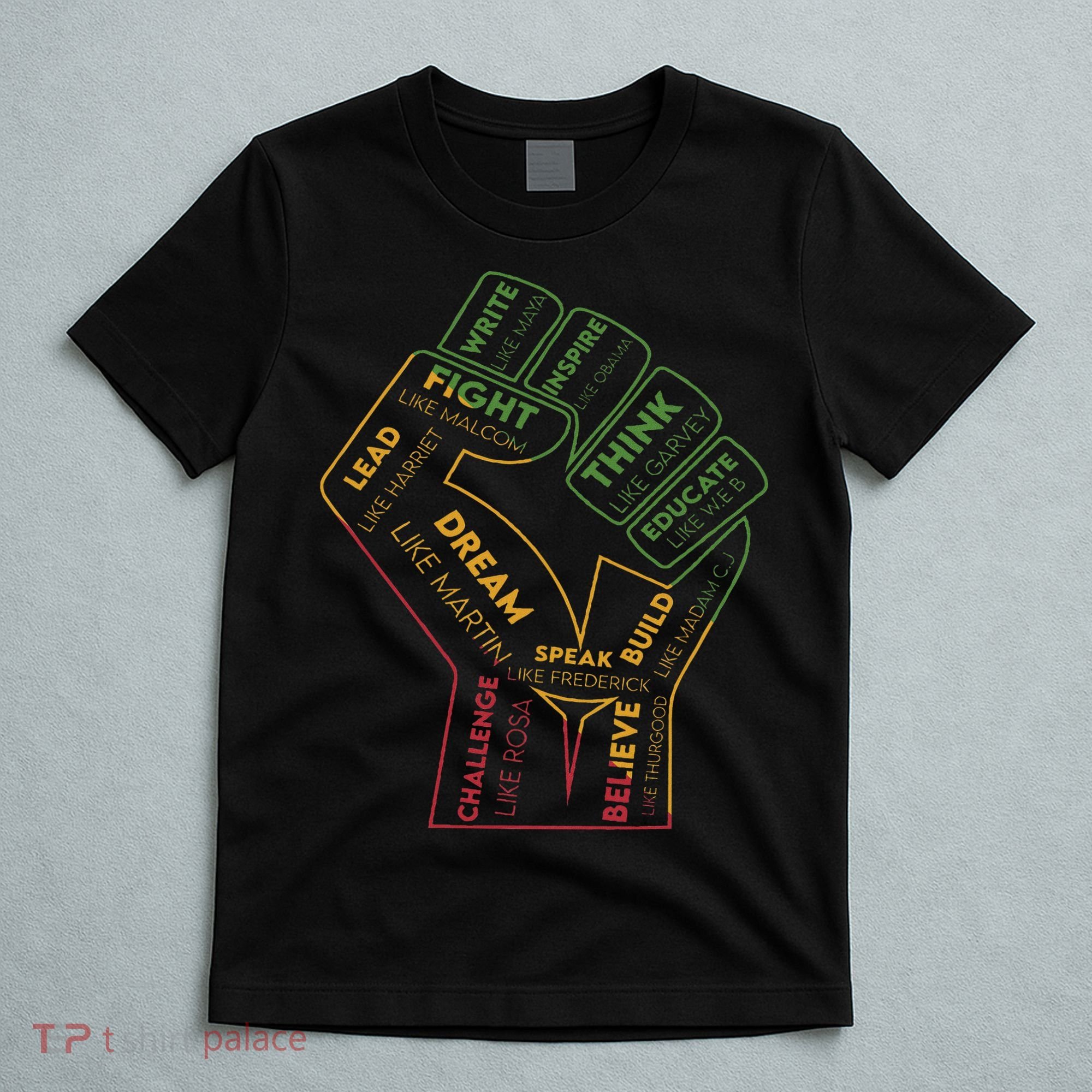 Dream Like Martin Lead Like Harriet Black History Pride T-Shirt