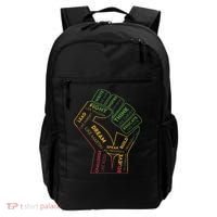 Dream Like Martin Lead Like Harriet Black History Pride Backpack thumb 0
